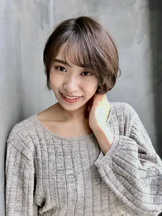 ショート カラー Mogami Kengoのヘアスタイル