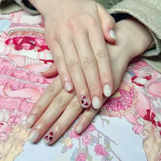 ショート 💜MIYA nail川崎店のネイルデザイン