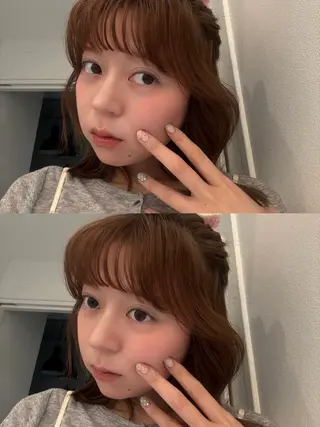 ミディアム カラー riria/ボブ /ブラウンカラー🎀のヘアスタイル