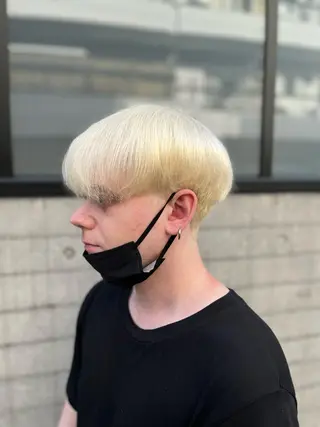 ショート カラー ヘアアレンジ アイブロウ 溝部裕太Hair salon808代表のヘアスタイル