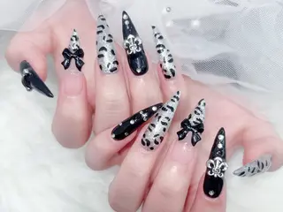 ネイル MoMoA Nail ネイル長さ出し専門店のネイルデザイン