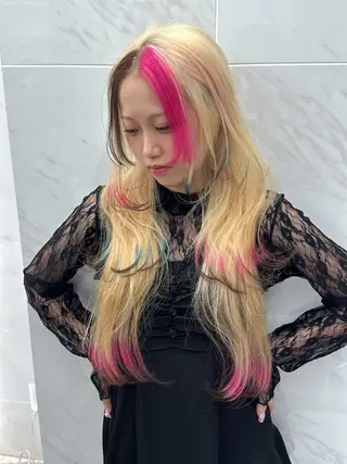 ロング カラー 栄美容師/kiti /ボブ/ケントのヘアスタイル