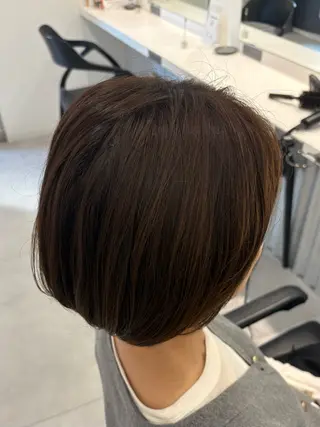 ミディアム カラー 鈴木 悠月のヘアスタイル