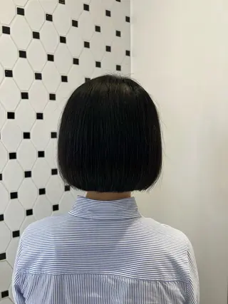 ショート 顔周り/透明感/銀座 🩵りのせのヘアスタイル