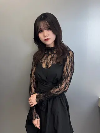 ミディアム shio ハイトーン 💗【福岡天神】のヘアスタイル