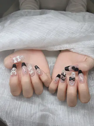 ネイル Lee Nails チップ長さだし専門店のネイルデザイン