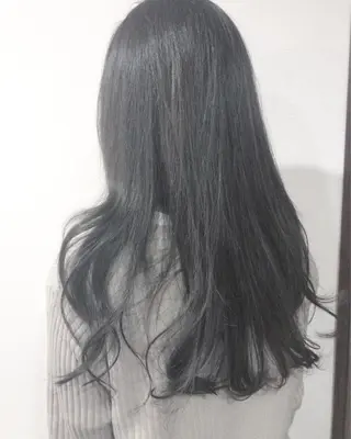セミロング カラー レイヤーカット匠 イソザキノリユキのヘアスタイル