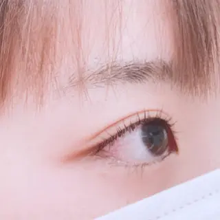 マツエク・マツパ 曲がる縮毛矯正 LIBER 　岩名のヘアスタイル