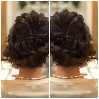 セミロング ヘアアレンジ 小山内 龍一郎 店長のヘアスタイル