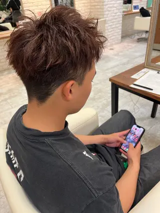 ショート メンズ ️️髪質改善✨ミニモ 学割/Hina💖のヘアスタイル