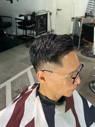 ショート FUJIYAMA BARBER SHOP所属・朝陽 /メンズカット専門のヘアスタイル