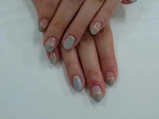 ミディアム ネイル nail salon Blancのネイルデザイン