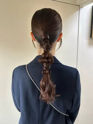 ロング ヘアアレンジ ☕️結【suii.】 ボブ/ヘアセット☕️のヘアスタイル