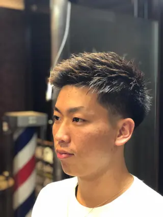 ショート メンズ 【店長】福田 健人のヘアスタイル