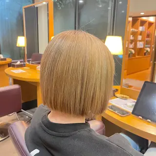 ショート カラー SOUPLE 土谷優乃のヘアスタイル