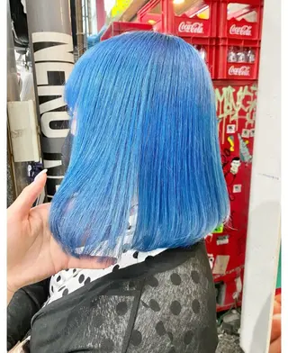 ショート カラー GARU-ガル-所属・TSUNO🦖 派手髪/オタク美容師のヘアスタイル