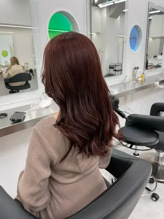 ロング カラー GO TODAY 原宿Verno店所属・韓国系支持率No.1 レイヤー特化/きょうのヘアスタイル