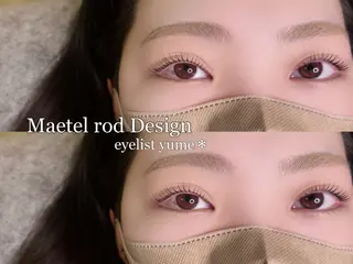 マツエク・マツパ M3 NAIL,EYELASH AND EYEBLOW【エムスリー】所属・M3【エムスリー】 yume🤎🪄のマツエク・マツパデザイン