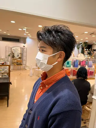 メンズ LUNA🌙韓国ヘア 🌙レイヤーカットのヘアスタイル