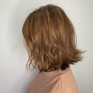 ショート AMI ウルフパーマ/メンズのヘアスタイル