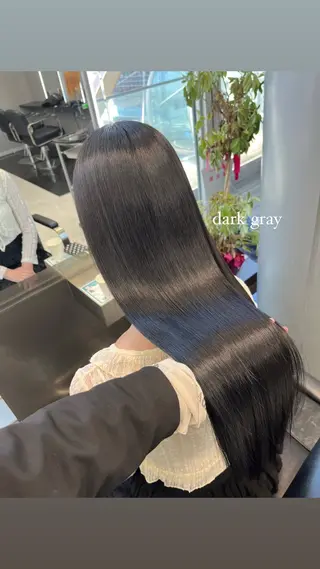 ロング カラー ヘアアレンジ ハイトーン/透明感 髪質改善/rinaのヘアスタイル