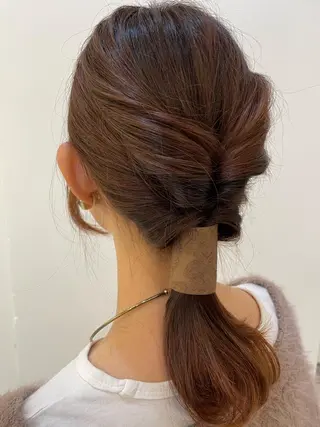 ミディアム カラー ヘアアレンジ リリー /Men's/パーマのその他イメージ