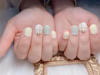 ネイル MiKi Nai池袋 長さだし得意のネイルデザイン