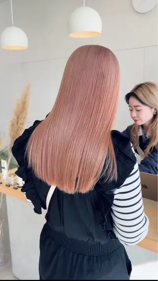 セミロング カラー Genta @gegege75のヘアスタイル