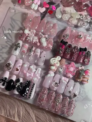 ネイル émure. パラジェル認定サロンのネイルデザイン