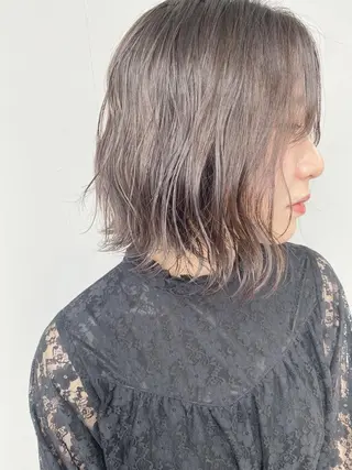 ミディアム カラー ヘアアレンジ ✨ハイクオリティ✨ 山本香也のヘアスタイル