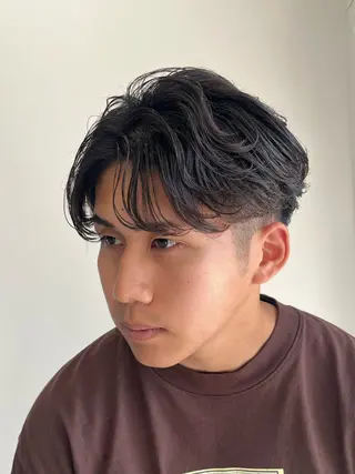 ショート パーマ メンズ NEXT for hair所属・【ロングモデル募集】 宮本祥汰🐺のヘアスタイル