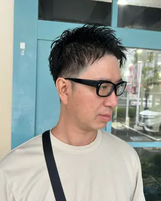 ミディアム メンズ THE MEN . BY LIOS所属・LIOS 中村 杏奈のヘアスタイル