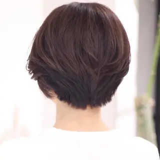 ショート 中林 由佳のヘアスタイル