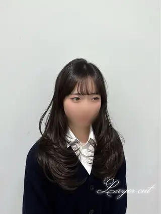ロング 韓国ヘア×透明感 🪞横浜/MIU🪞のヘアスタイル