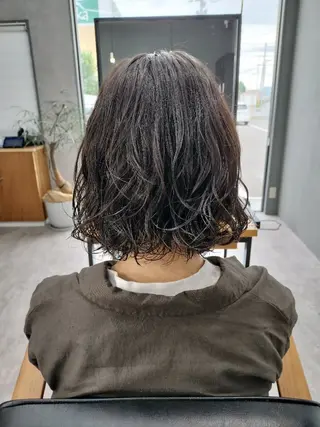 パーマ Alen所属・S. Hitomiのヘアスタイル