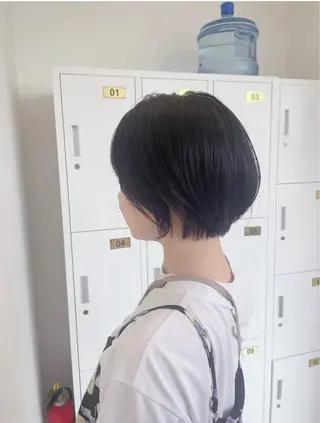 ショート 店長/ボブ/ 縮毛矯正/清水祥偉のヘアスタイル