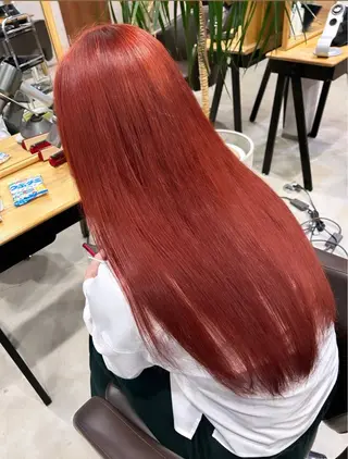 ロング カラー QUON.伊勢崎店所属・ブリーチ＆ハイトーン 歌 心のヘアスタイル