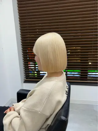 ショート ENA💗NEXT /ハイトーンエクステのヘアスタイル