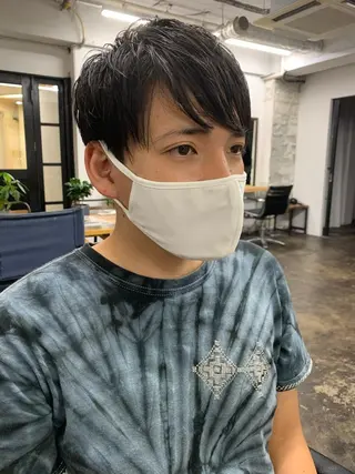 ショート メンズ メンズパーマ メンズ特化ryoのヘアスタイル