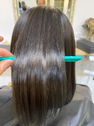 ミディアム パーマ a-o岡野　こやま しんぺいのヘアスタイル