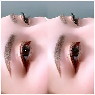 マツエク・マツパ Eyesalon🤍 khwaam sukのマツエク・マツパデザイン