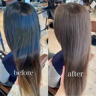 ロング カラー パーマ ヘアアレンジ メンズ キッズ 🍼顔周りカット/ レイヤー/小川華奈のヘアスタイル