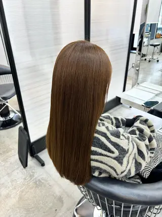 ロング カラー 🌷艶感カラー🌷 富施　優花のヘアスタイル