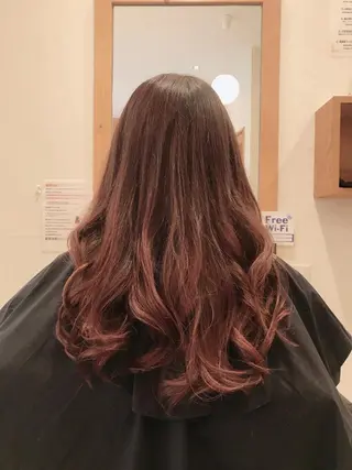 ロング TELA HAIR 幕張本郷所属・TELA HAIR 幕張本郷店　千尋のヘアスタイル
