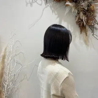ミディアム 松本 玲菜のヘアスタイル