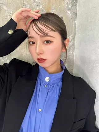 セミロング 艶カラー🌟 kanonのヘアスタイル