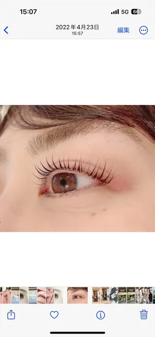 マツエク・マツパ 馬場 優花のマツエク・マツパデザイン