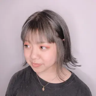 ミディアム 透明感韓国ヘア♡ みつきのヘアスタイル