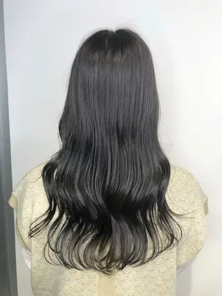 ロング カラー ヘアアレンジ ｲﾝﾅｰｶﾗｰ屋さん 🫧伊藤拓実のヘアスタイル