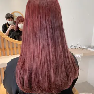 セミロング カラー Hitotose代表 中島和樹のヘアスタイル